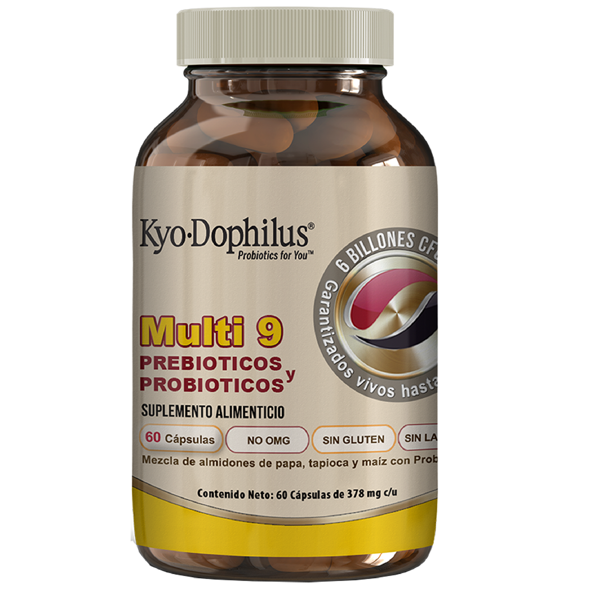 KyoDophilus Multi9 - 60 capsulas por Frasco (Caja de 12)