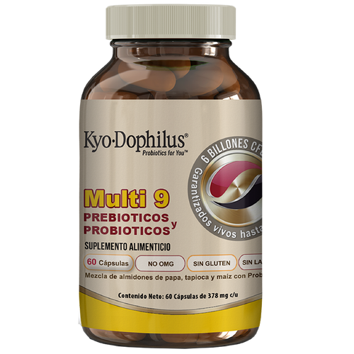 KyoDophilus Multi9 - 60 capsulas por Frasco (Caja de 12)